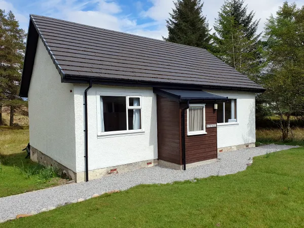 Cottage exterior with private garden