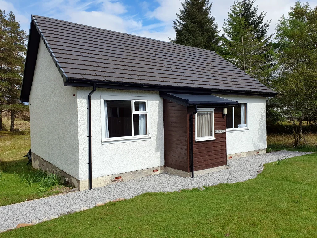 Cottage exterior with private garden